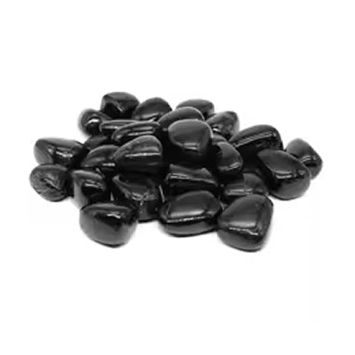 Getrommelde zwarte obsidiaan