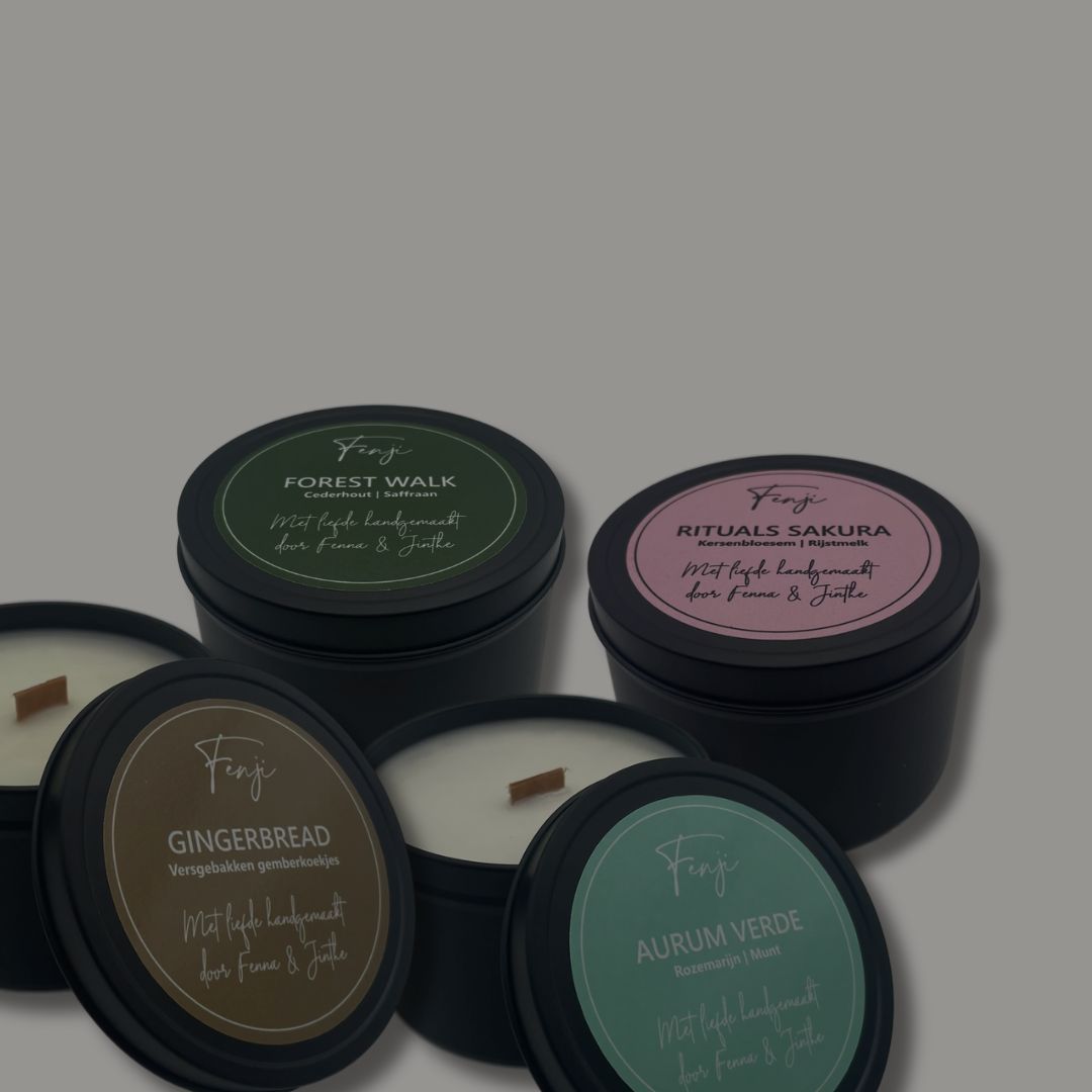 productgroep - handgemaakte geurkaarsen nw