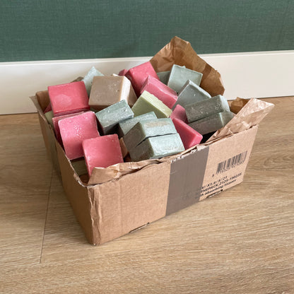 Amber geurblokjes "afscheidset" (55 stuks)