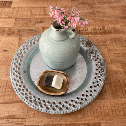 Bol Capiz Taupe - Petit