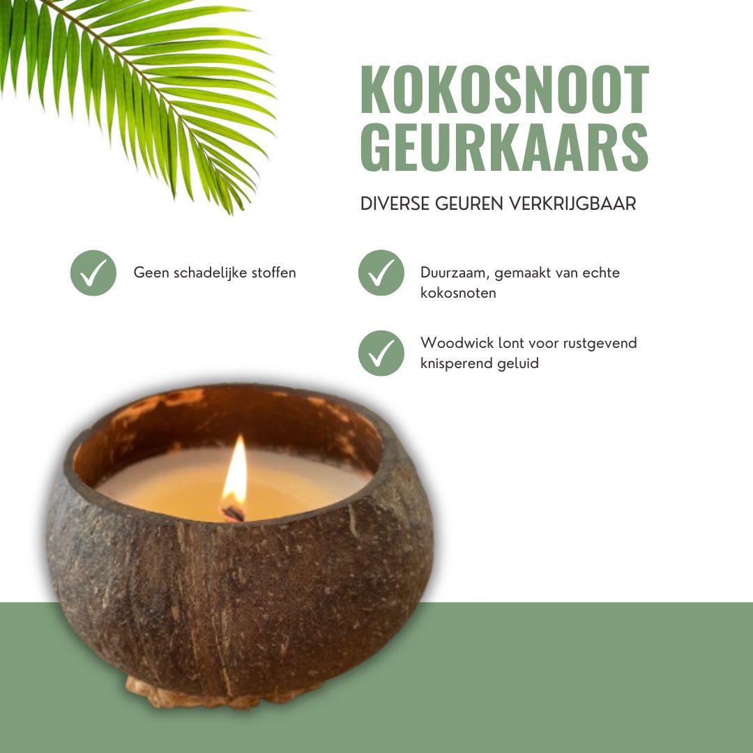 USP Kokosnoot geurkaars