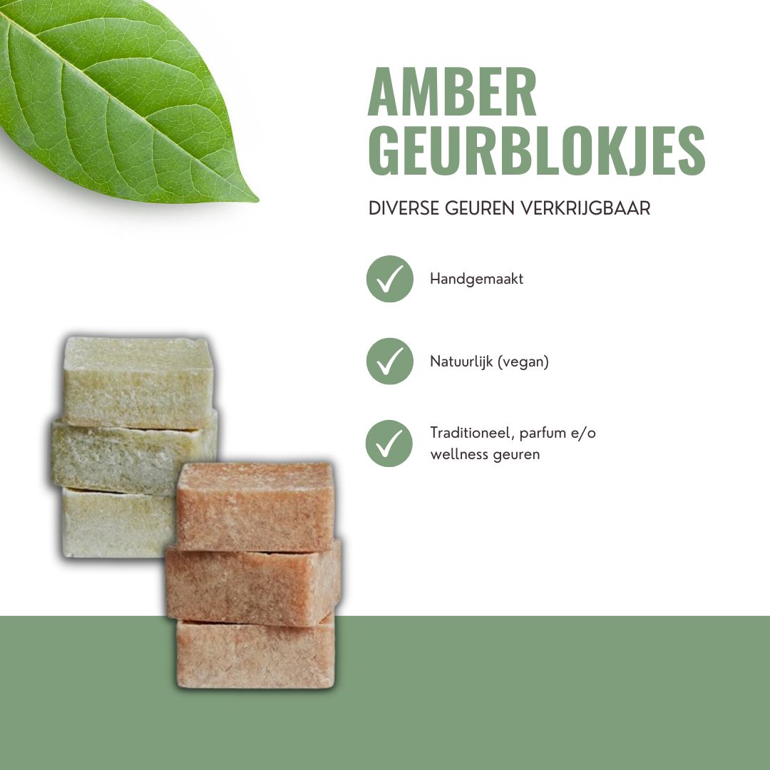 USP amber geurblokjes amberblokjes