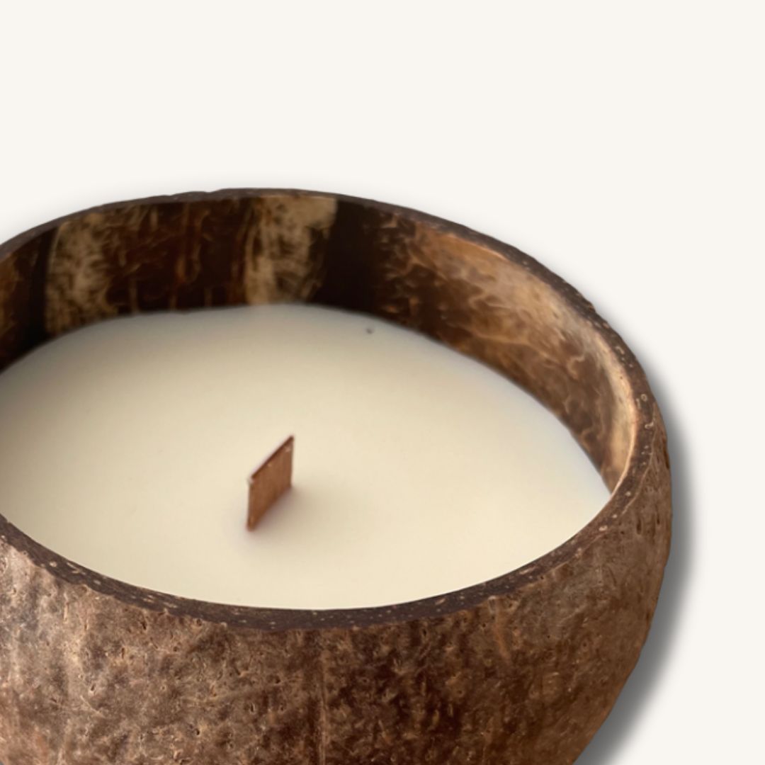 kokosnoot geurkaars duurzaam handgemaakt