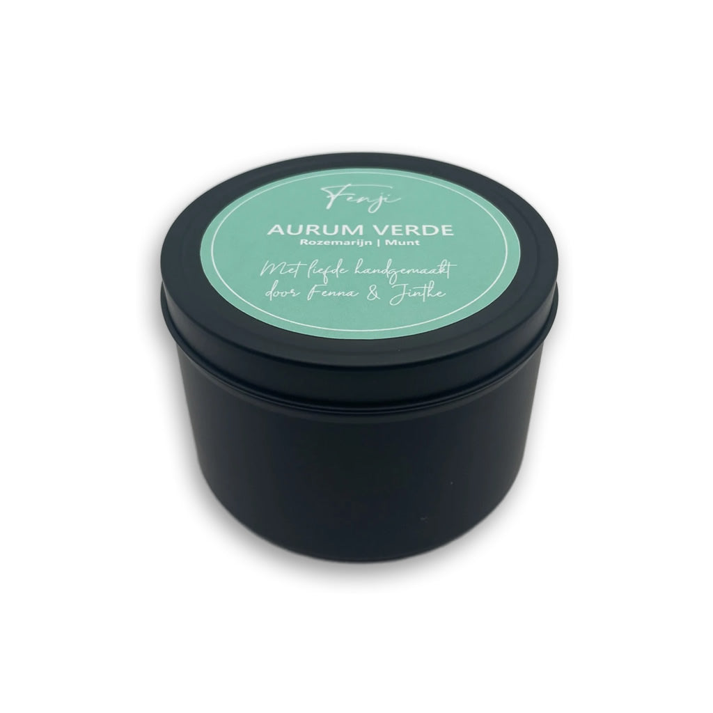 handgemaakte geurkaars - aurum verde 2