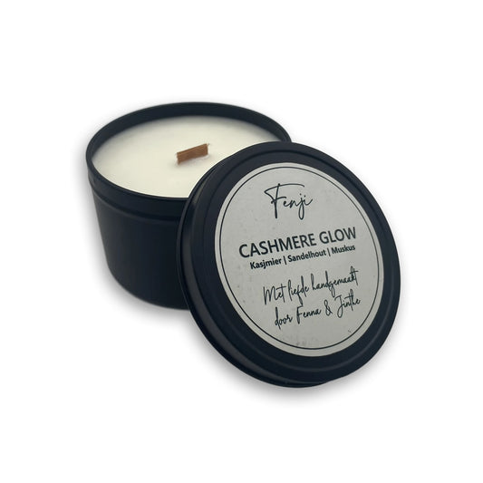 handgemaakte geurkaars - cashmere glow 1