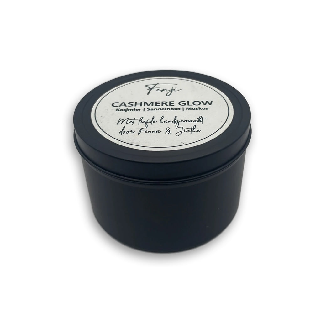 handgemaakte geurkaars - cashmere glow 2