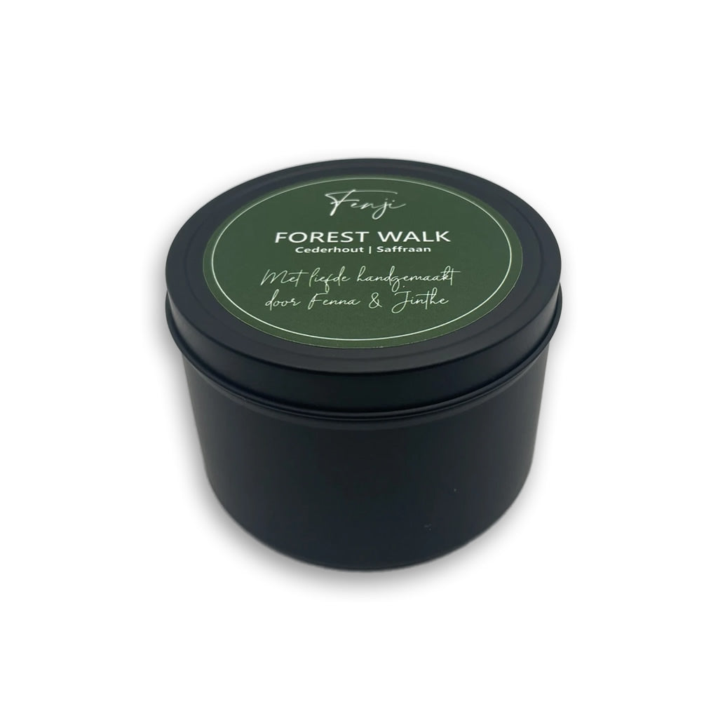 handgemaakte geurkaars - forest walk 2