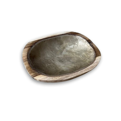 Bol Capiz Taupe - Petit